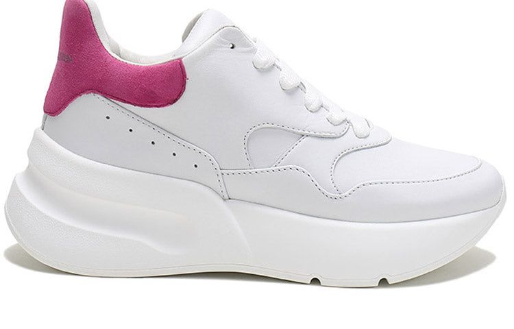 (WMNS) Alexander McQueen Oversized Runner Sneakers 'White Rose Pink' 586410WHRUB9373 sold by KicksCrew product image thumbnail 2