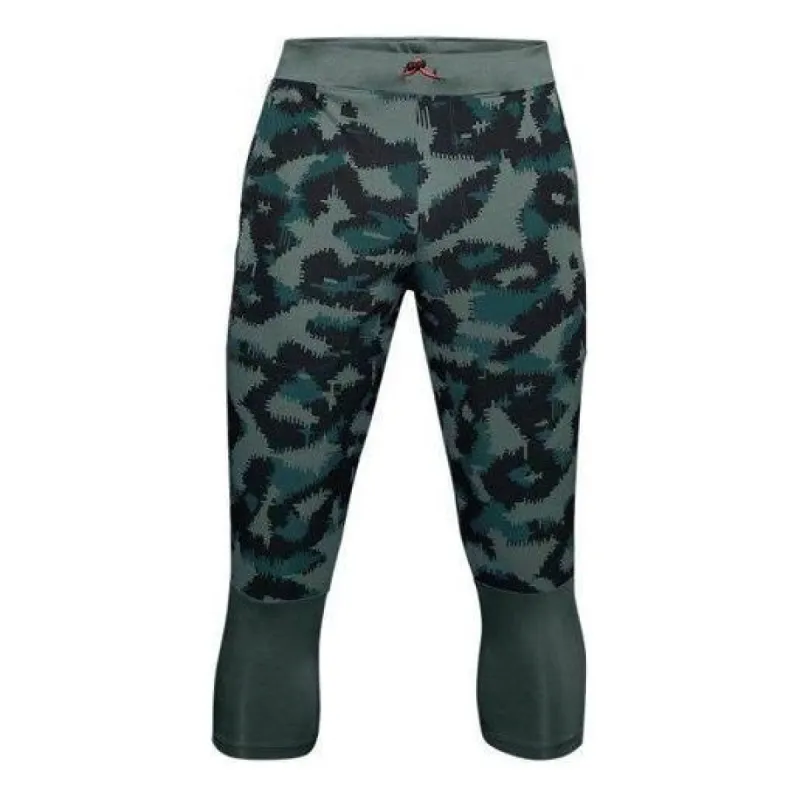 Under Armour Run Anywhere 3/4 Leggings 'Blue Camo' 1356165-424 sold by KicksCrew