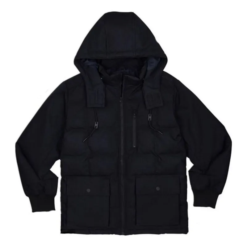 Converse Down Mid Jacket 'Black' 10019986-A02 sold by KicksCrew