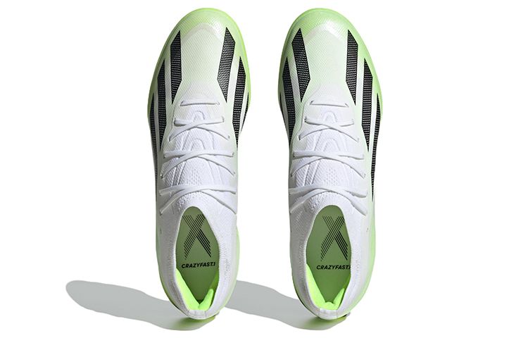 Adidas X Crazyfast.1 Turf Shoes 'Cloud White Lucid Lemon' IE6632 sold by KicksCrew product image thumbnail 5