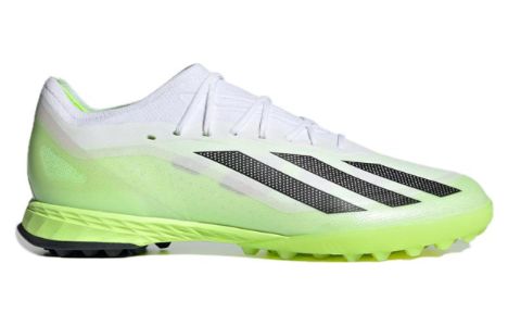 Adidas X Crazyfast.1 Turf Shoes 'Cloud White Lucid Lemon' IE6632 sold by KicksCrew