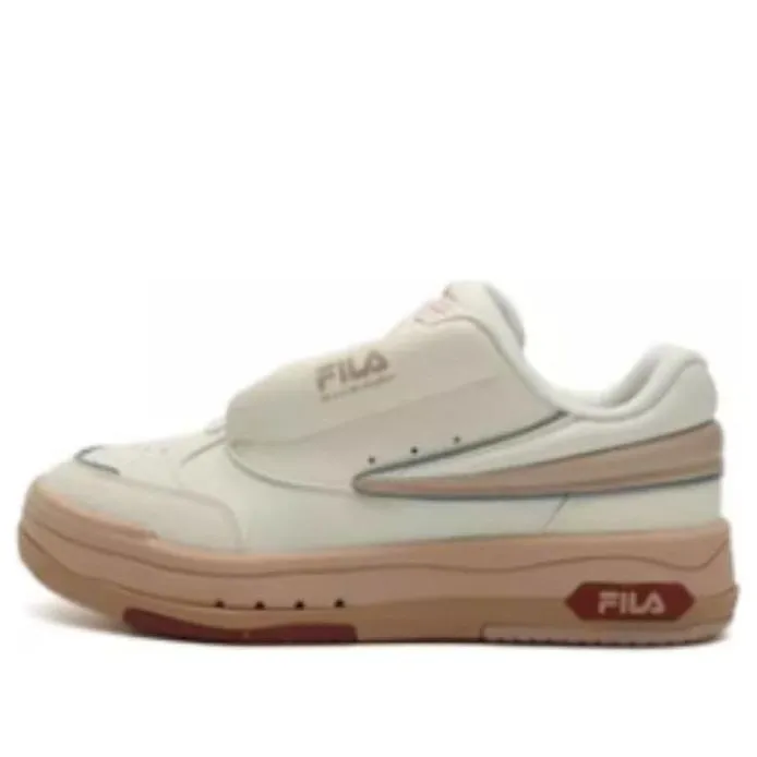 (WMNS) FILA Mix Skate Dance Shoes 'White Brown' F12W344201FGR sold by KicksCrew
