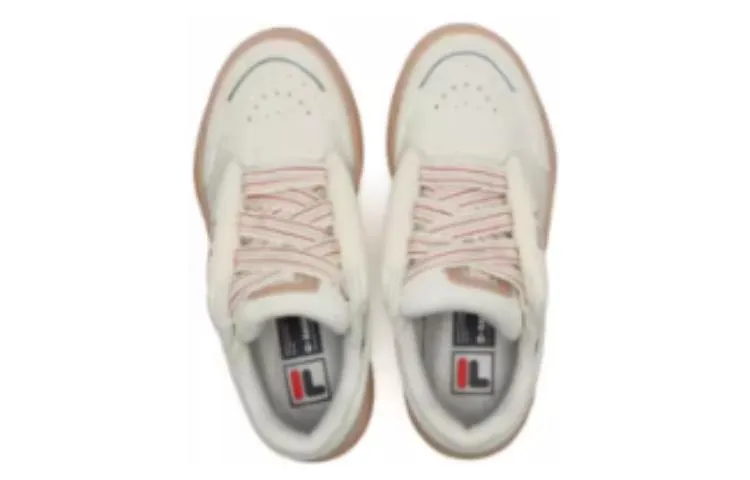 (WMNS) FILA Mix Skate Dance Shoes 'White Brown' F12W344201FGR sold by KicksCrew product image thumbnail 2