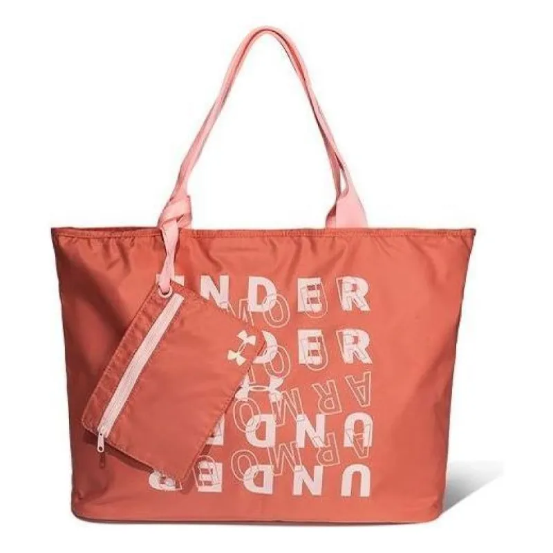 (WMNS) Under Armour Big Wordmark 2.0 Tote Bag 'Orange' 1292112-873 sold by KicksCrew