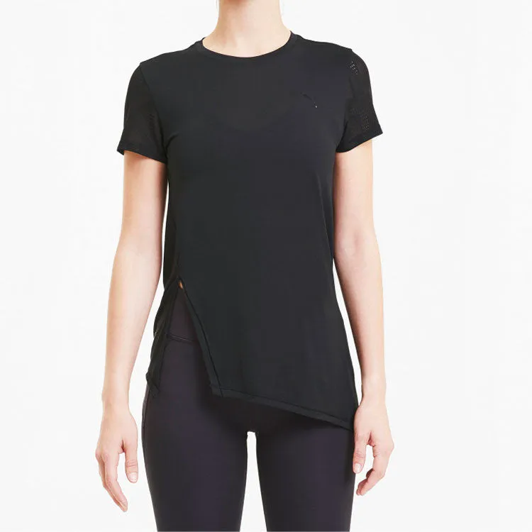 (WMNS) PUMA Studio Lace Training T-Shirt 'Black' 519509-02 sold by KicksCrew product image thumbnail 3