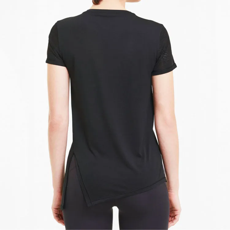(WMNS) PUMA Studio Lace Training T-Shirt 'Black' 519509-02 sold by KicksCrew product image thumbnail 4