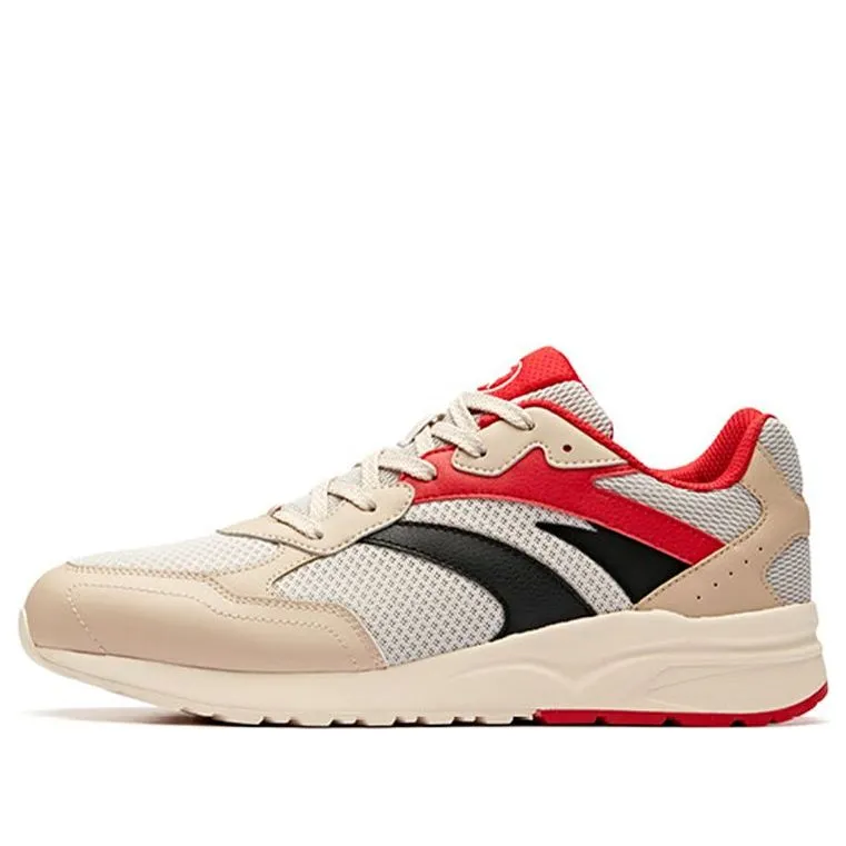 ANTA Running Series Sneakers 'Beige White Red' 91918868-3 sold by KicksCrew