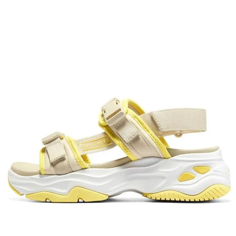 (WMNS) Skechers D'lites 4.0 'Natural Yellow' 119385-NTYL sold by KicksCrew