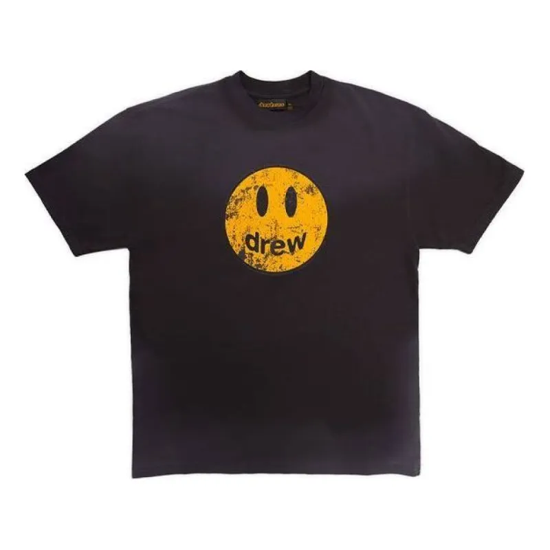 Drew House Mascot Faded T-shirt 'Black' DR-SS22-239 sold by KicksCrew