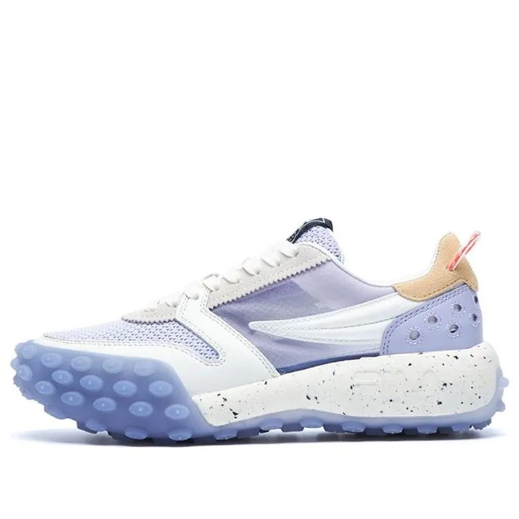 (WMNS) FILA Gara Chunky Sneakers 'Purple White' F12W223105FSB sold by KicksCrew
