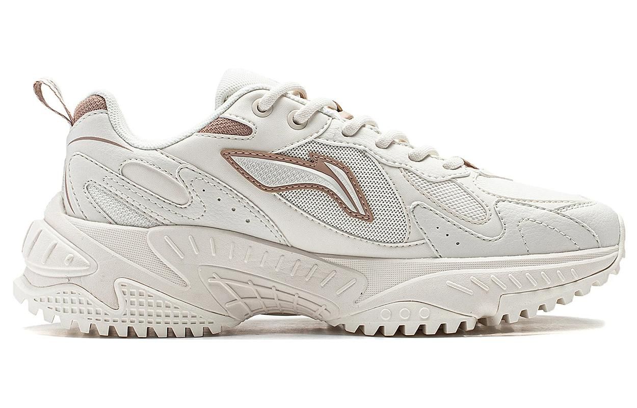 (WMNS) Li-Ning Qixing 2.0 'White Brown' AGCT312-4 sold by KicksCrew product image thumbnail 3