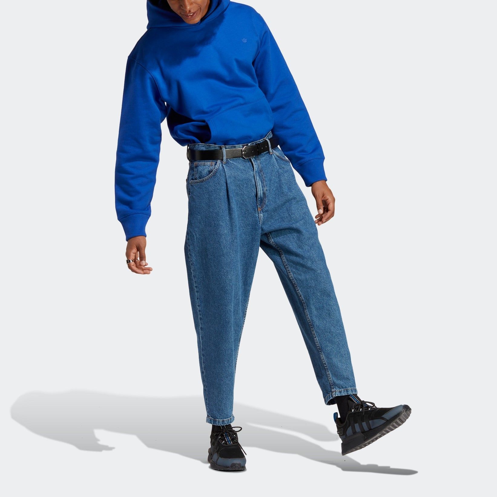 adidas originals Adicolor Contempo Hoodie 'Semi Lucid Blue' IC4997 sold by KicksCrew product image thumbnail 2