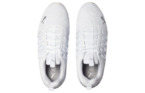 PUMA Axelion Refresh Sneakers 'White Silver' 377911-06 sold by KicksCrew