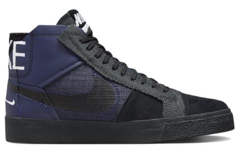 Nike SB Blazer Mid Premium 'Black/Navy' FD5113-400 sold by KicksCrew