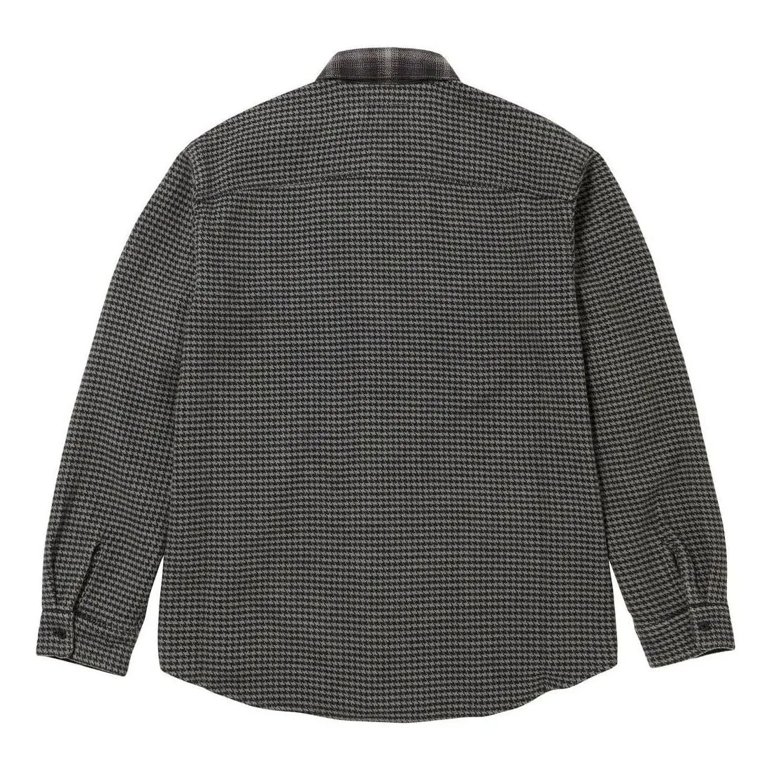 Supreme Houndstooth Plaid Flannel Shirt 'Black Grey' SUP-FW23-261 sold by KicksCrew product image thumbnail 2