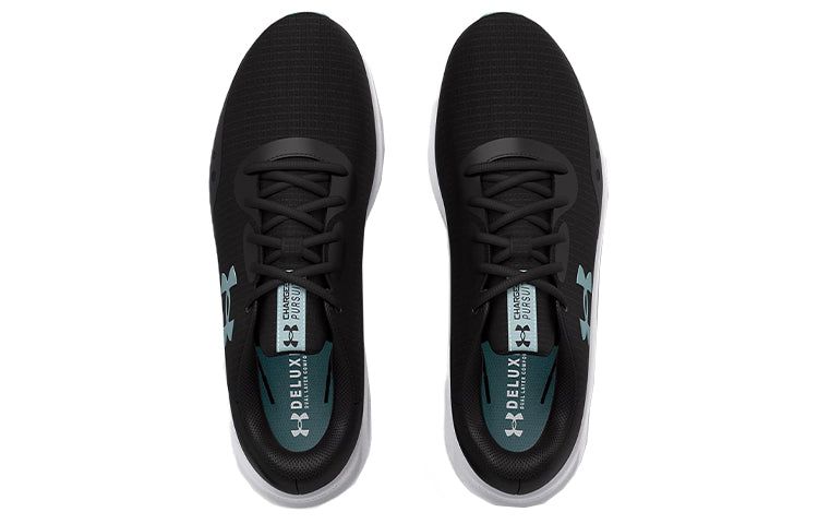 (WMNS) Under Armour Charged Pursuit 3 Tech 'Black Fuse Teal' 3025430-001 sold by KicksCrew product image thumbnail 4