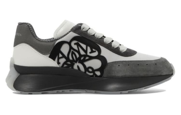 Alexander McQueen Sprint Runner Exaggerated-Sole 'Grey White' 705071W4W118395 sold by KicksCrew product image thumbnail 2