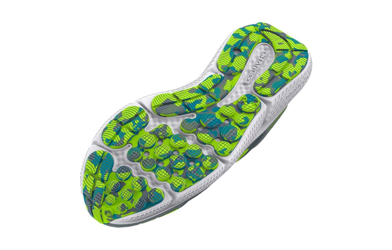 (GS) Under Armour Assert 10 AC Wide 'Gravel Lime Surge' 3026185-101 sold by KicksCrew product image thumbnail 5