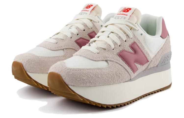 (WMNS) New Balance 574 Sneakers 'Pink Purple' WL574ZQB sold by KicksCrew product image thumbnail 2