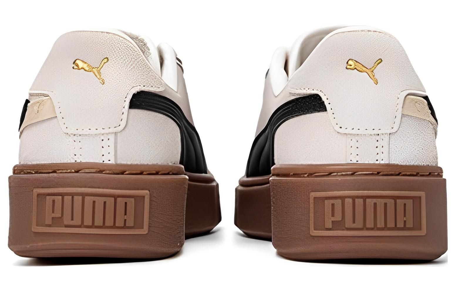 (WMNS) Puma Platform Skate Shoes 'Cream Black Brown' 395225-03 sold by KicksCrew product image thumbnail 5