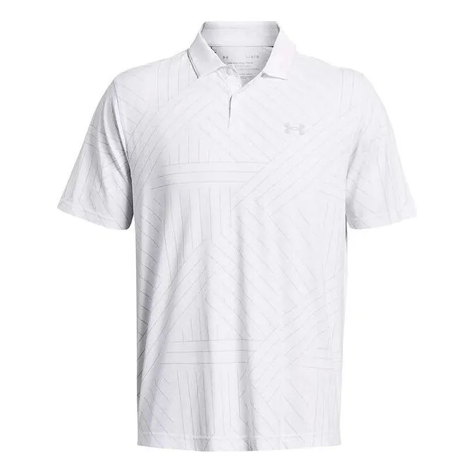 Under Armour Iso-Chill Edge Polo 'White Grey' 1377365-103 sold by KicksCrew