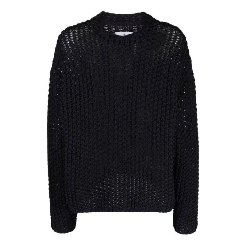 STONE ISLAND Marina Knitted Nylon Rope Sweater 'Black' 7915557XB-V0020 sold by KicksCrew