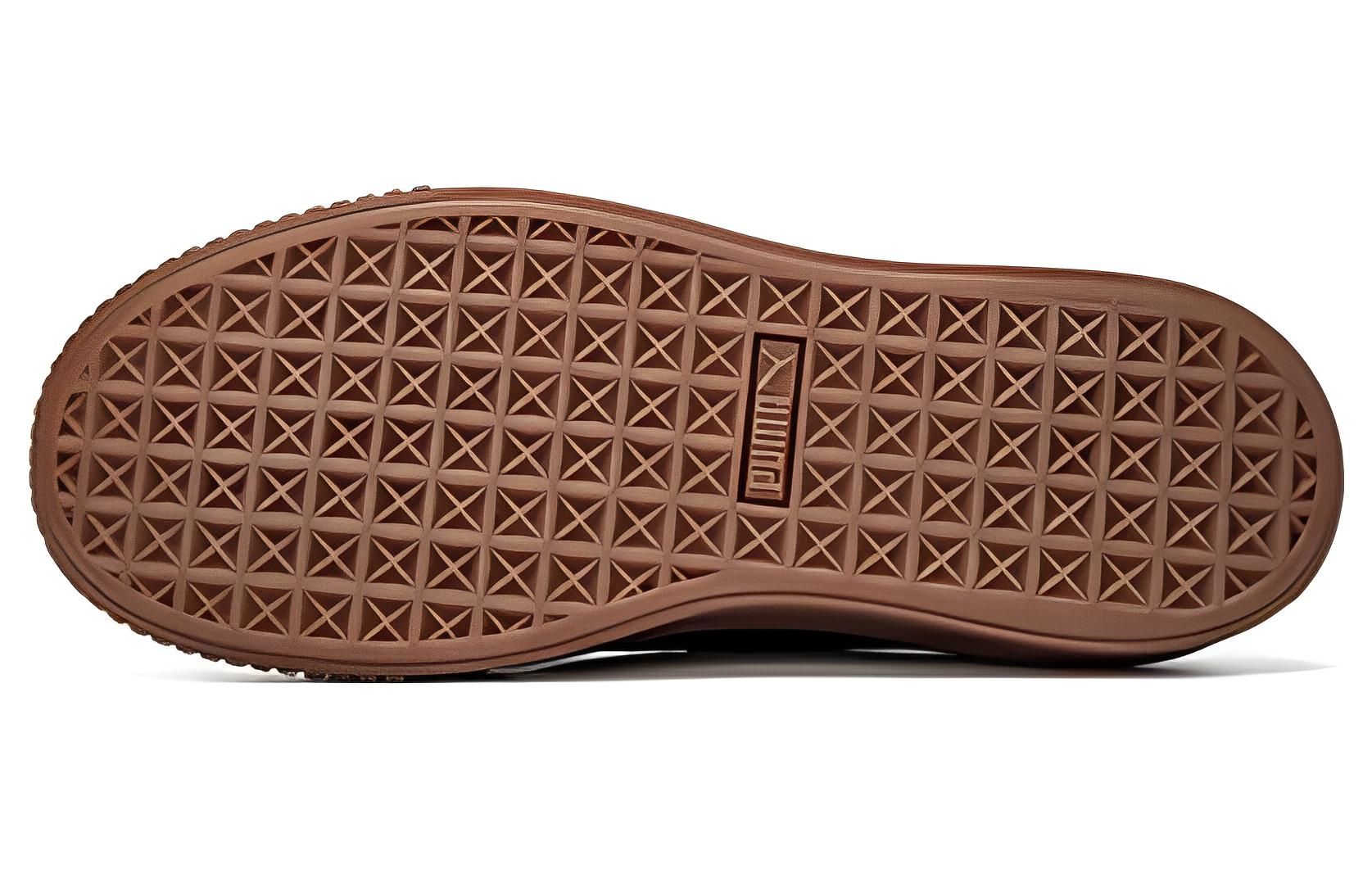 (WMNS) Puma Platform Skate Shoes 'Cream Black Brown' 395225-03 sold by KicksCrew product image thumbnail 6