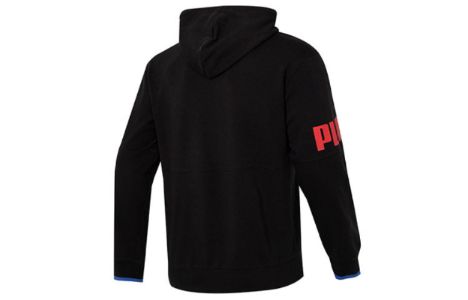 PUMA Logo Power Training Hoodie 'Black' 676667-56 sold by KicksCrew