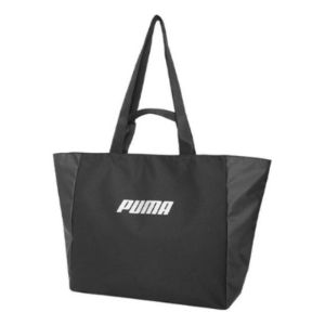 (WMNS) Puma Core Large Shopper Bag 'Black' 075712-01 sold by KicksCrew