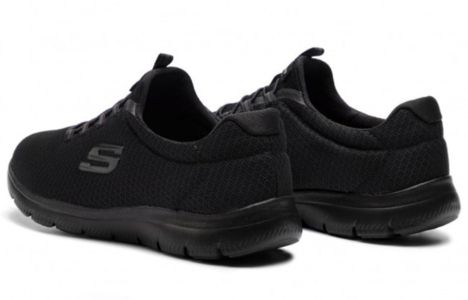 (WMNS) Skechers Summits 'Black' 12980-BBK sold by KicksCrew