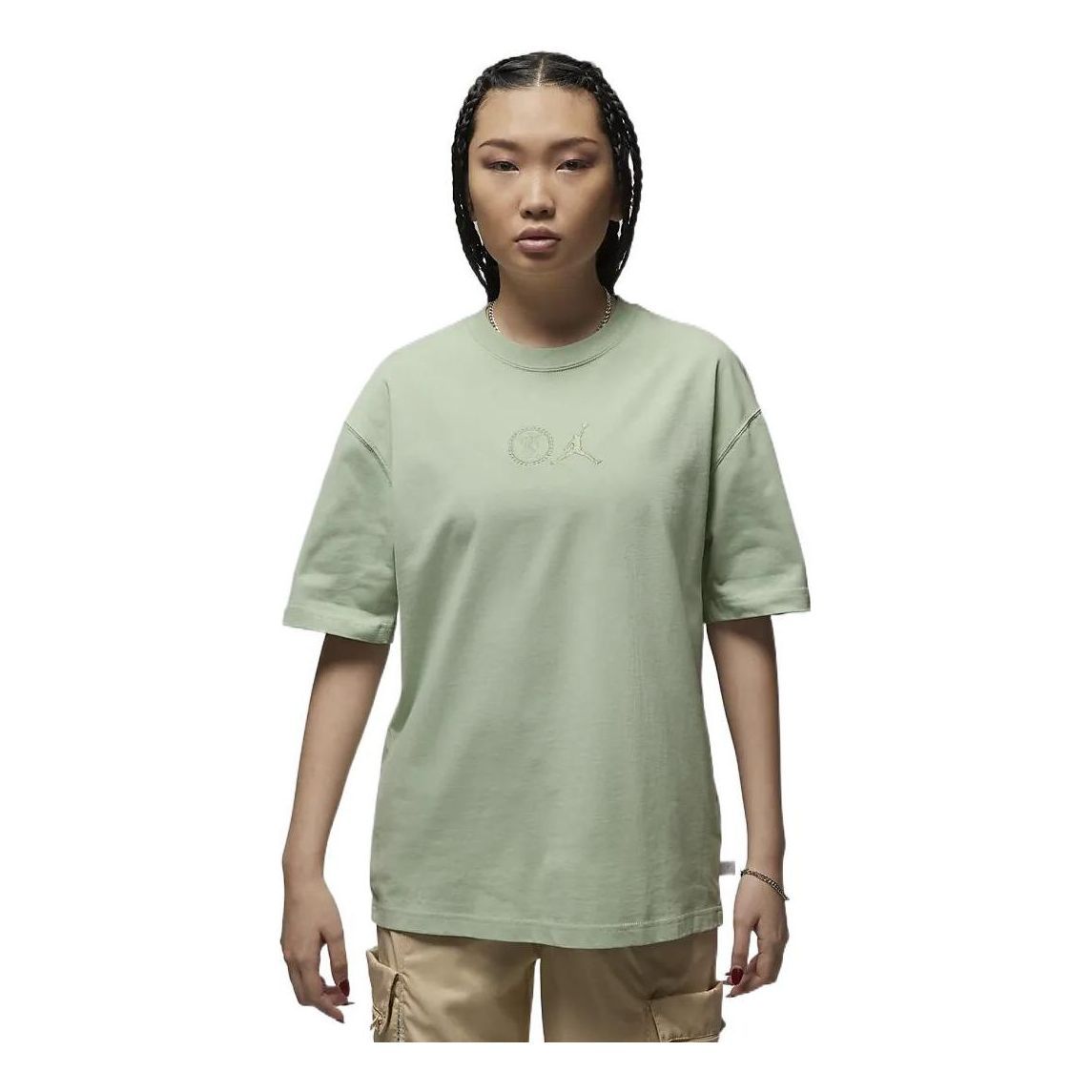 (WMNS) Air Jordan x Bephies Beauty Supply LogoT 'Green' DR1904 sold by KicksCrew