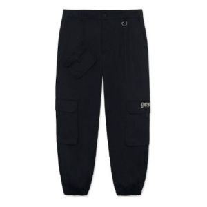 Li-Ning BadFive Changan Boy Loose Fit Cargo Pants 'Black' AKXR619-1 sold by KicksCrew