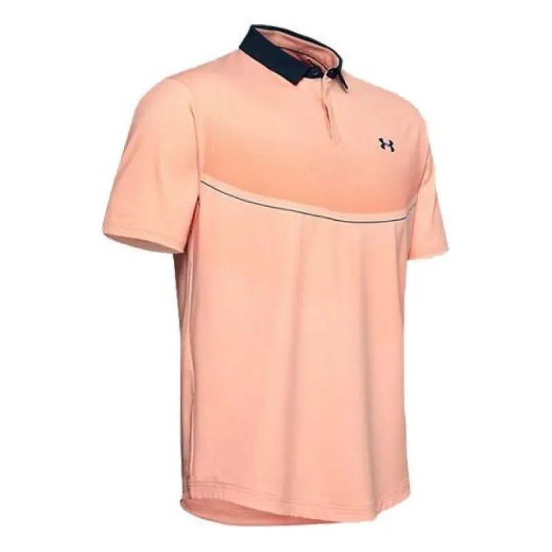 Under Armour Iso-Chill Polo Shirt 'Peach Pink' 1350980-845 sold by KicksCrew