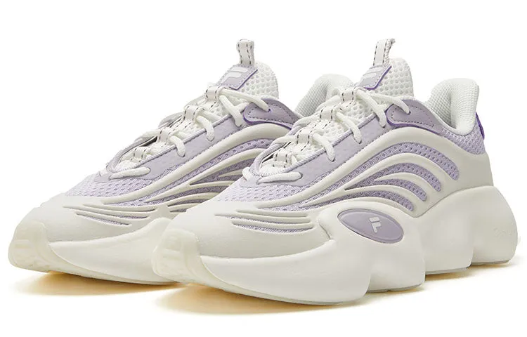 (WMNS) FILA FUSION Ray 3 Sport Shoes 'White Lilac' T12W321105FEB sold by KicksCrew product image thumbnail 2