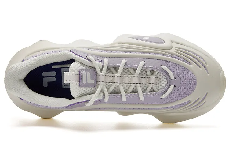 (WMNS) FILA FUSION Ray 3 Sport Shoes 'White Lilac' T12W321105FEB sold by KicksCrew product image thumbnail 3