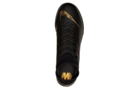 Nike Mercurial Superfly 6 Academy TF ' Black Metallic Gold' AH7370-077 sold by KicksCrew