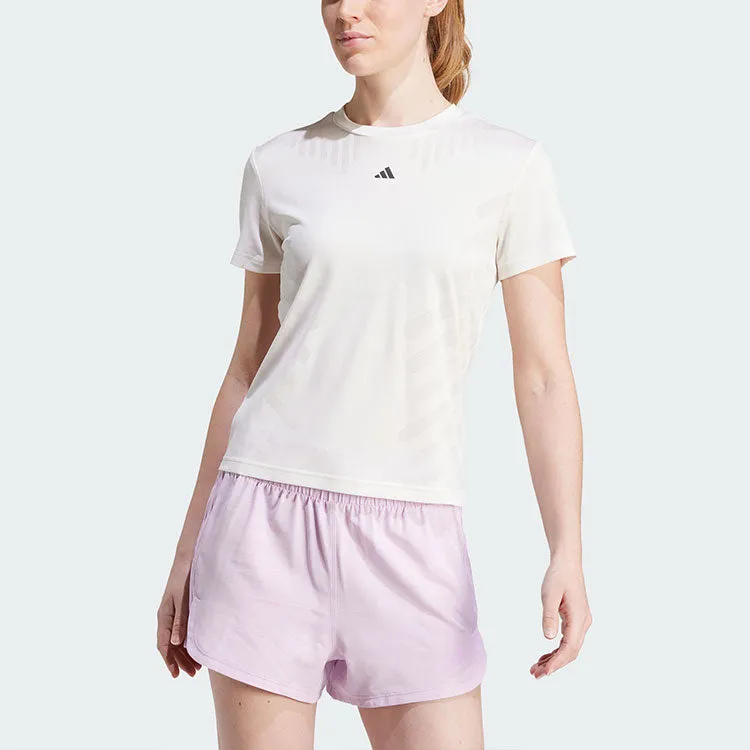 (WMNS) adidas Hiit Airchill Training T-shirt 'White' IY5088 sold by KicksCrew product image thumbnail 3