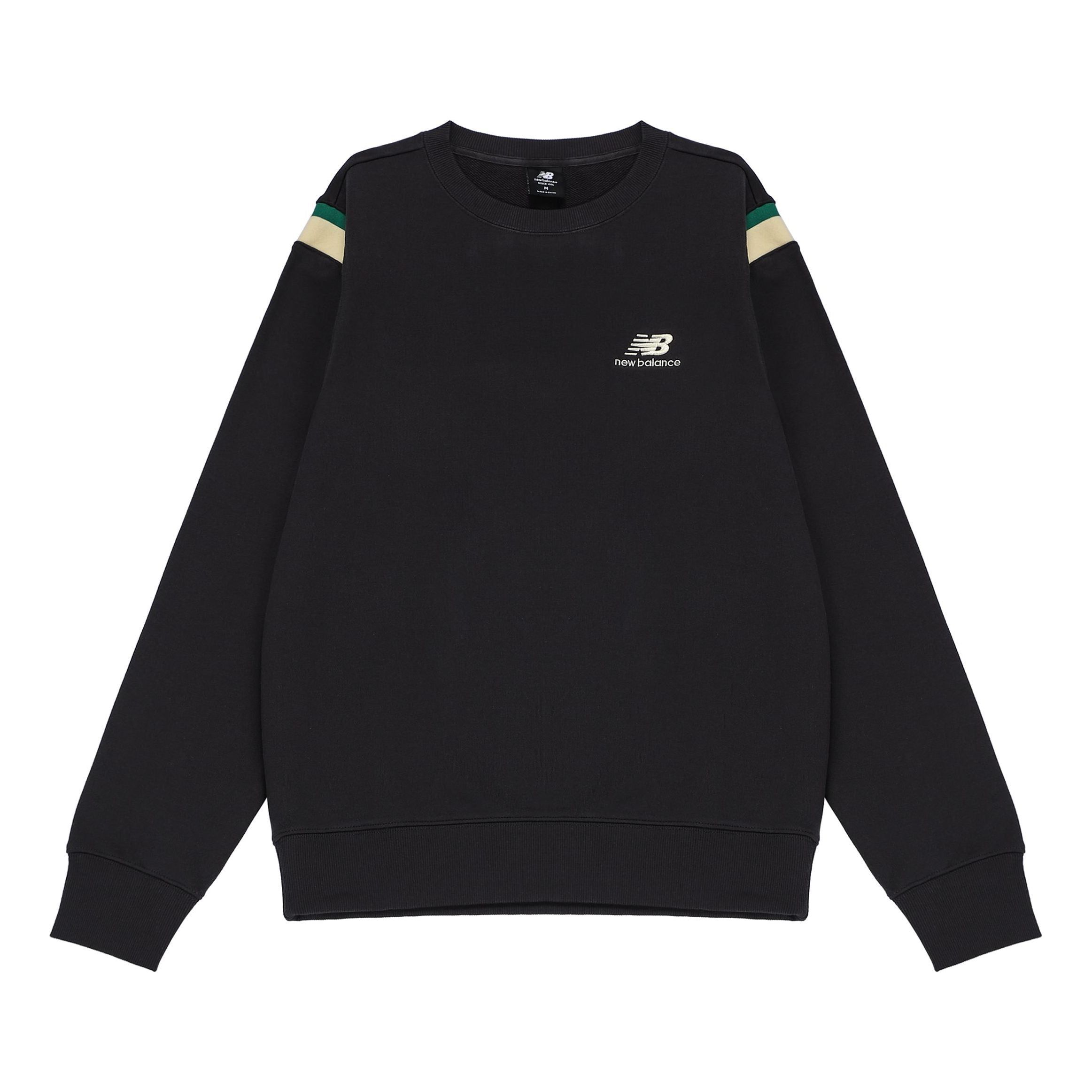 New Balance Lifestyle Sweatshirt 'Black' AMT23559-PHM sold by KicksCrew
