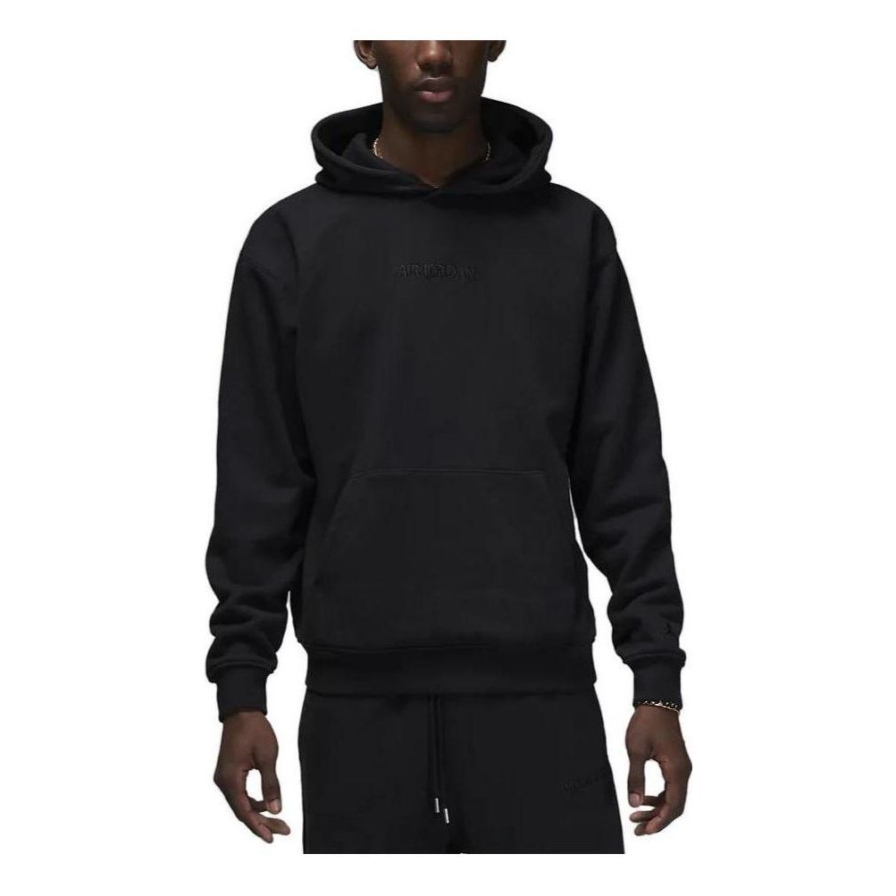 Air Jordan Wordmark Fleece Hoodie 'Black' FJ1966-010 sold by KicksCrew