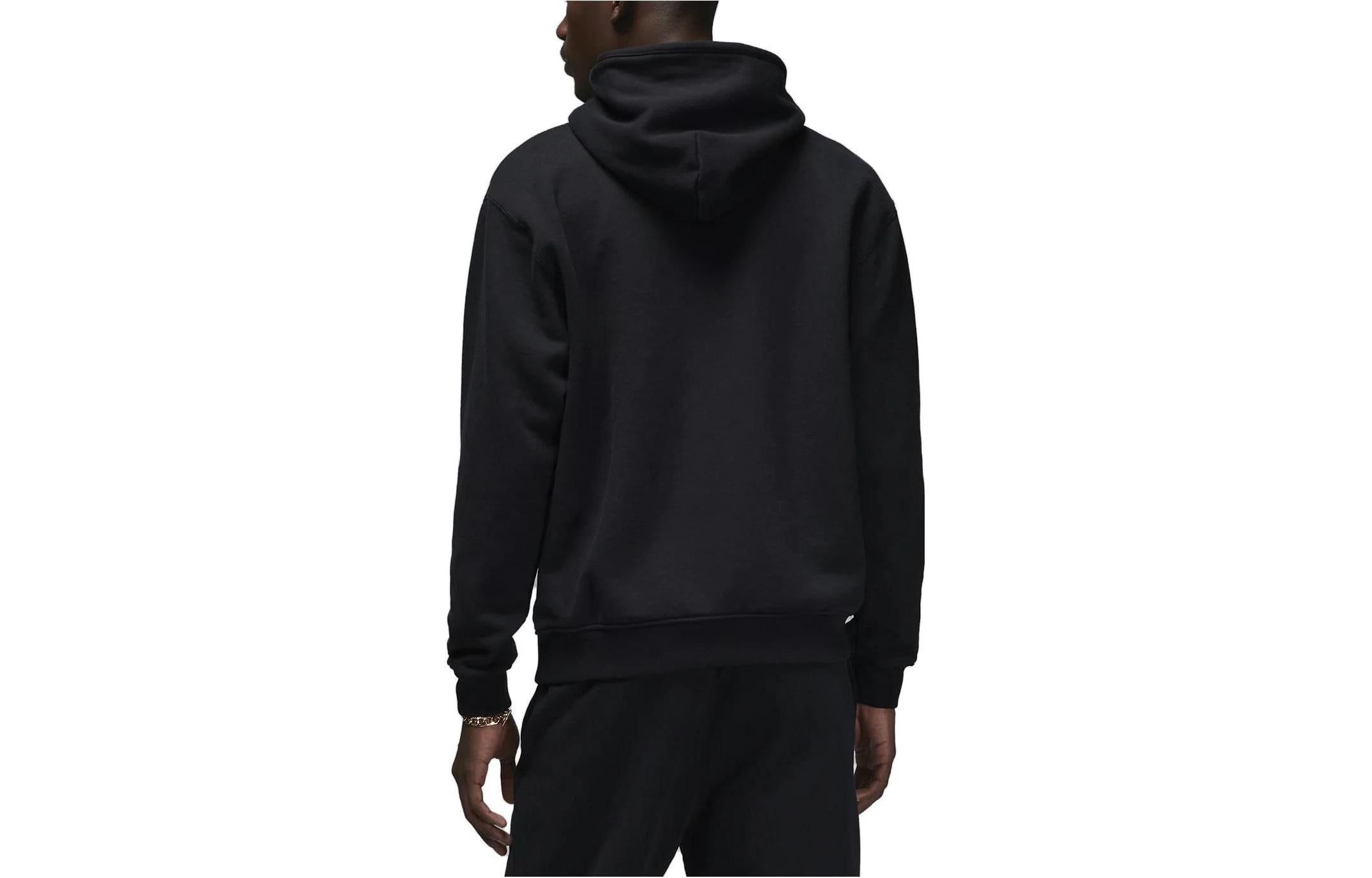 Air Jordan Wordmark Fleece Hoodie 'Black' FJ1966-010 sold by KicksCrew product image thumbnail 2