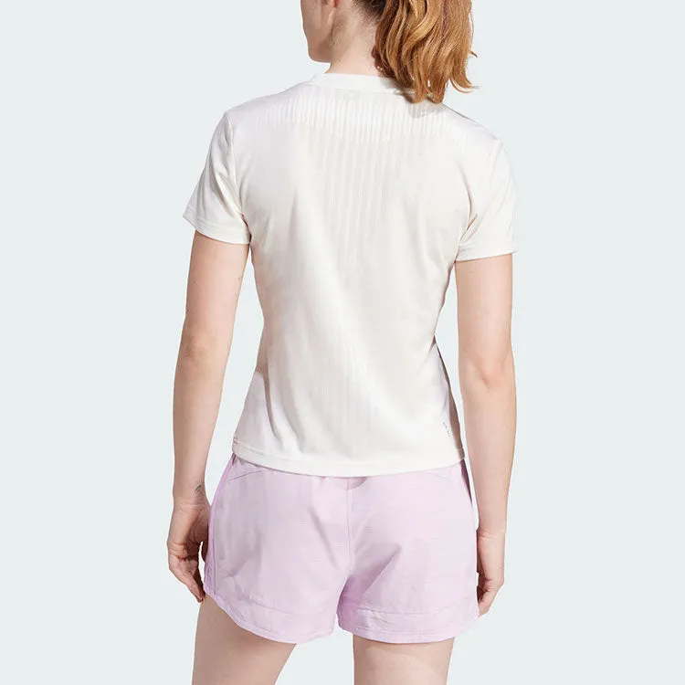 (WMNS) adidas Hiit Airchill Training T-shirt 'White' IY5088 sold by KicksCrew product image thumbnail 2