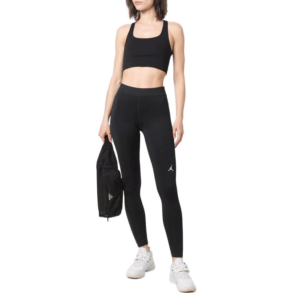(WMNS) Air Jordan Jumpman Leggings 'Black' DD7007-010 sold by KicksCrew product image thumbnail 2