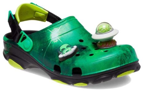 Crocs x Ron English All-Terrain Clog 'Area 54 - Green Galaxy' 208137-0N4 sold by KicksCrew