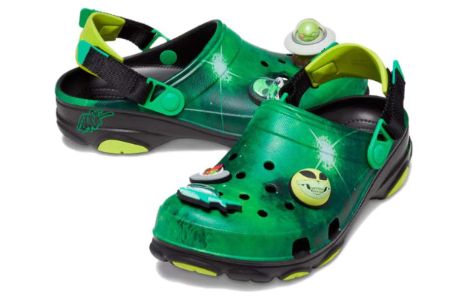 Crocs x Ron English All-Terrain Clog 'Area 54 - Green Galaxy' 208137-0N4 sold by KicksCrew