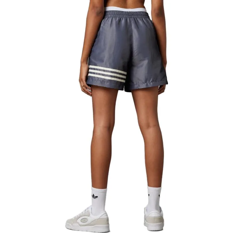 (WMNS) adidas Adicolor NeuClassics Shorts Asia Sizing 'Grey White' IC5421 sold by KicksCrew product image thumbnail 2