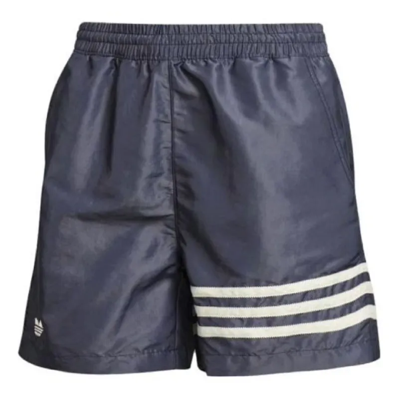 (WMNS) adidas Adicolor NeuClassics Shorts Asia Sizing 'Grey White' IC5421 sold by KicksCrew