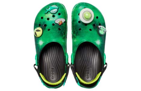 Crocs x Ron English All-Terrain Clog 'Area 54 - Green Galaxy' 208137-0N4 sold by KicksCrew