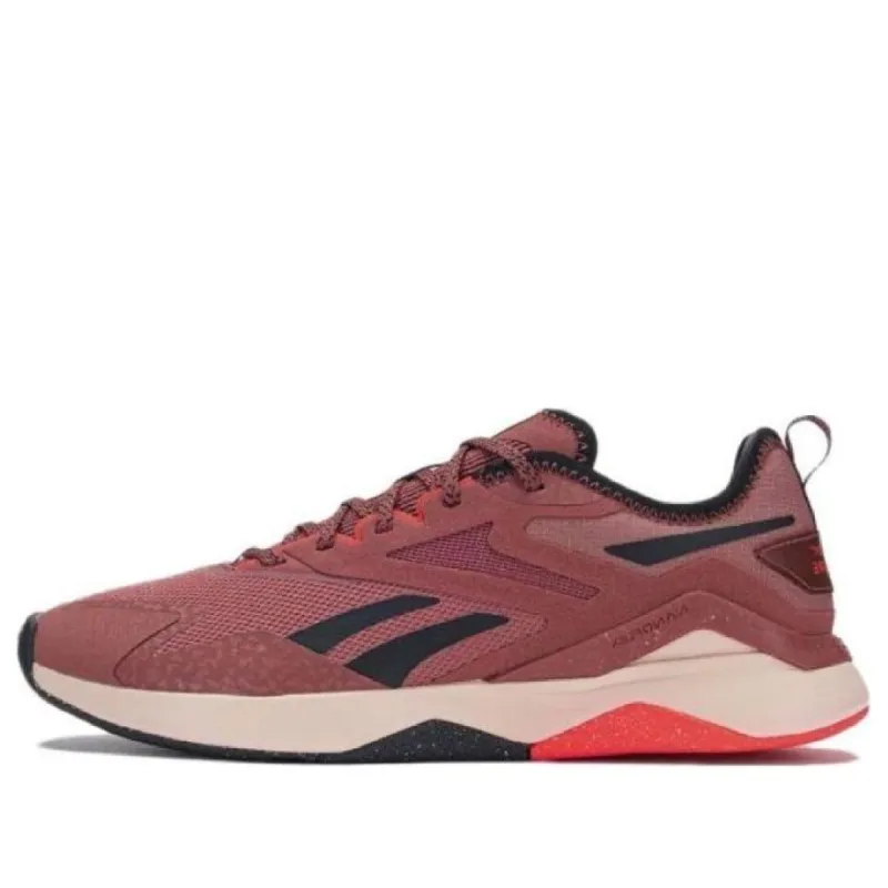 (WMNS) Reebok Nanoflex Adventure TR 2 'Burgundy Beige Black' 100033534 sold by KicksCrew