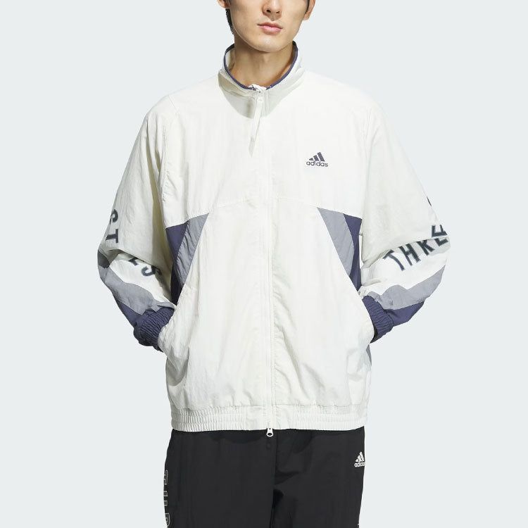adidas Word Woven jacket 'White Purple' IT4361 sold by KicksCrew product image thumbnail 3