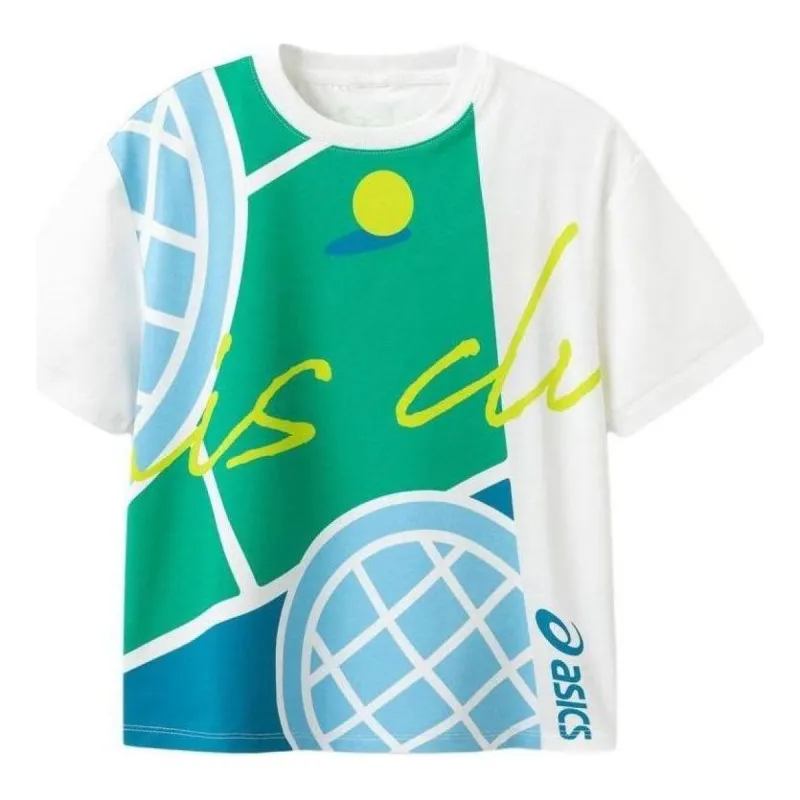 (TD) ASICS Logo T-Shirt 'Multi-Color' 332241173019-1406 sold by KicksCrew